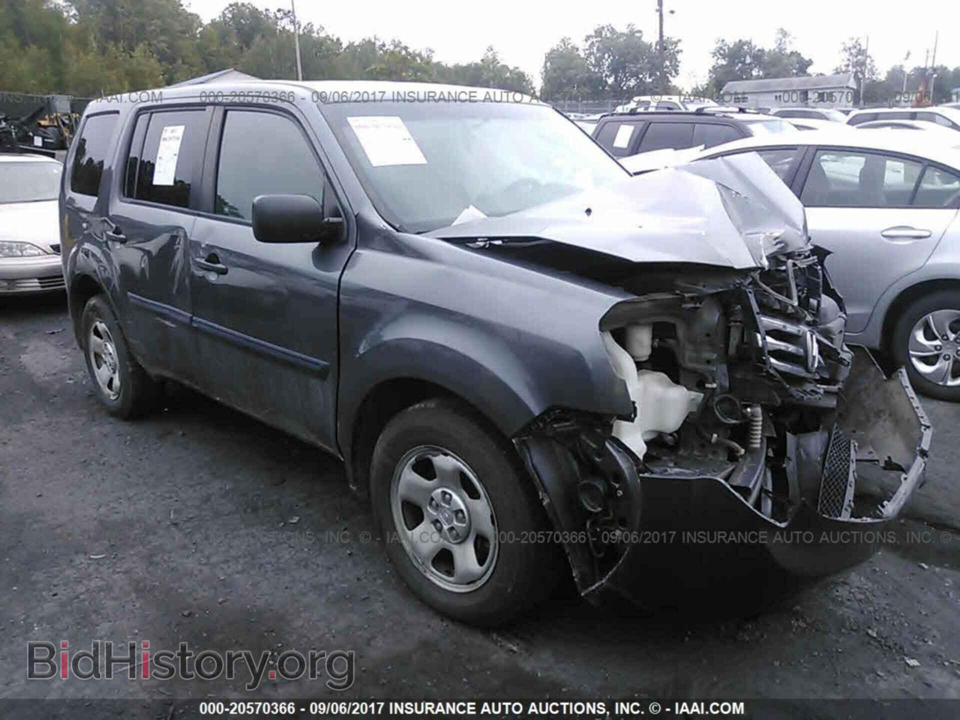 Фотография 5FNYF4H21CB013389 - Honda Pilot 2012