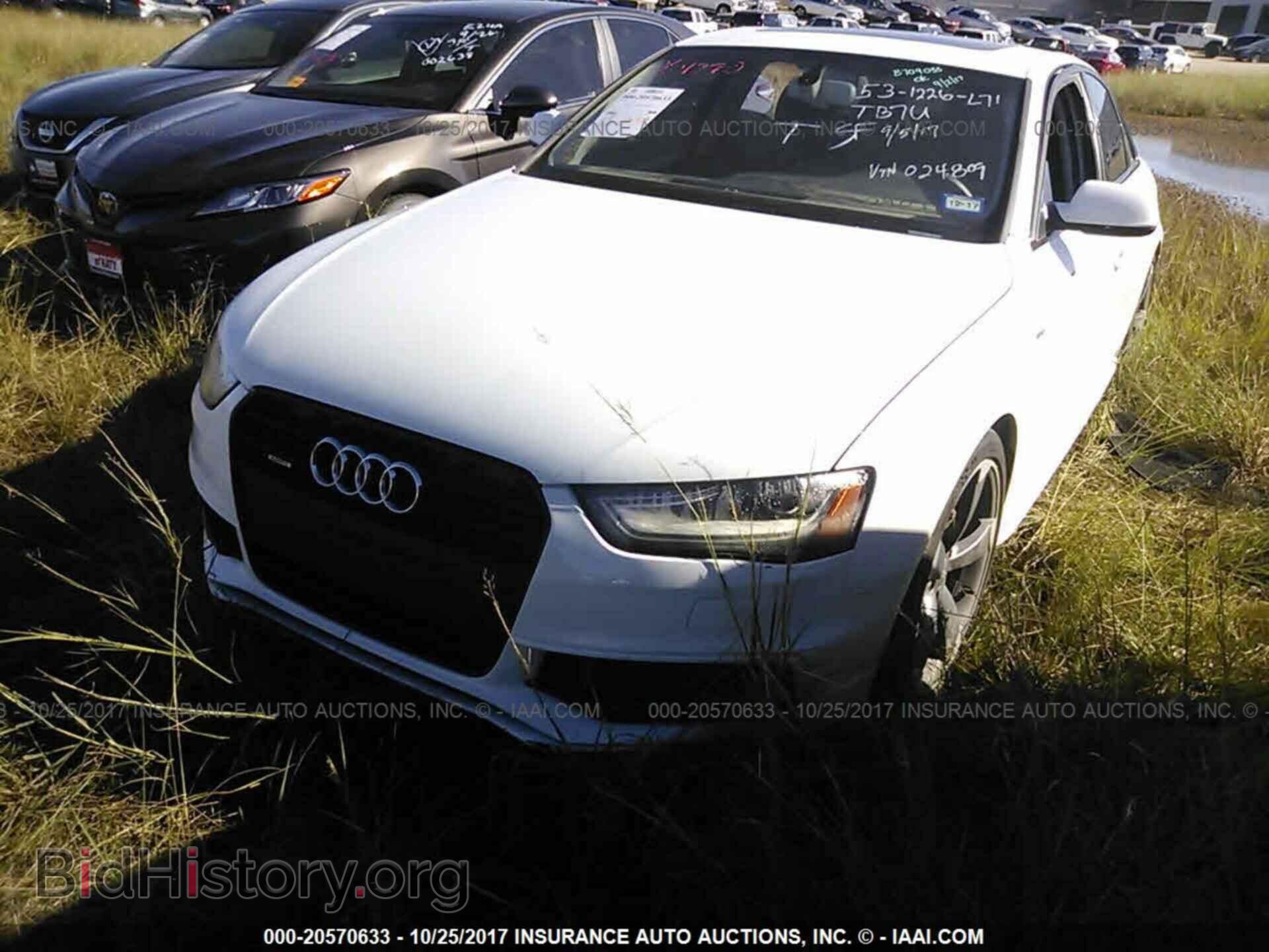 2014 Audi A4 - VIN: WAUFFAFL4EN024809 - Photo 2