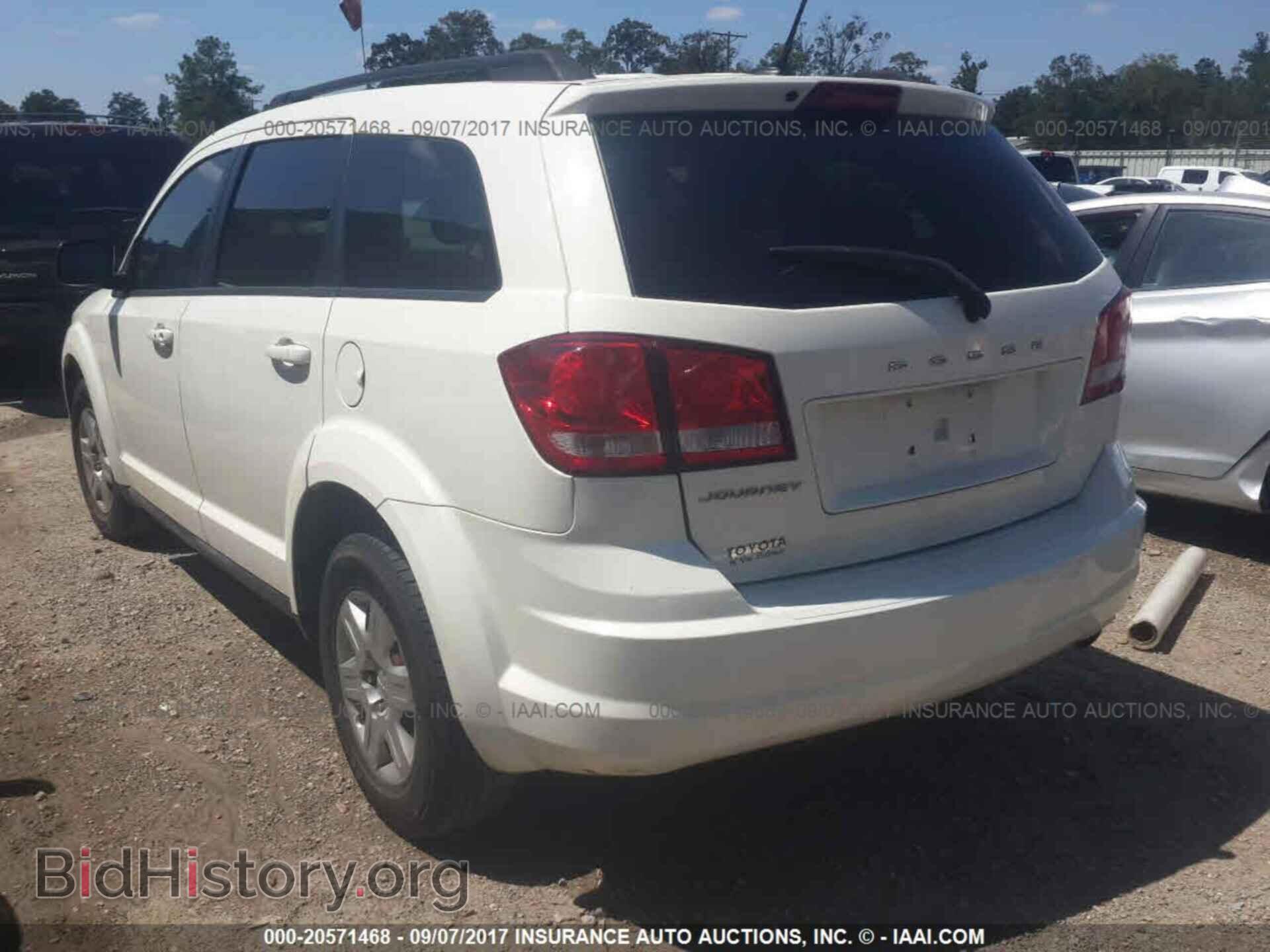 2012 Dodge Journey - VIN: 3C4PDCAB0CT349705 - Фото 3