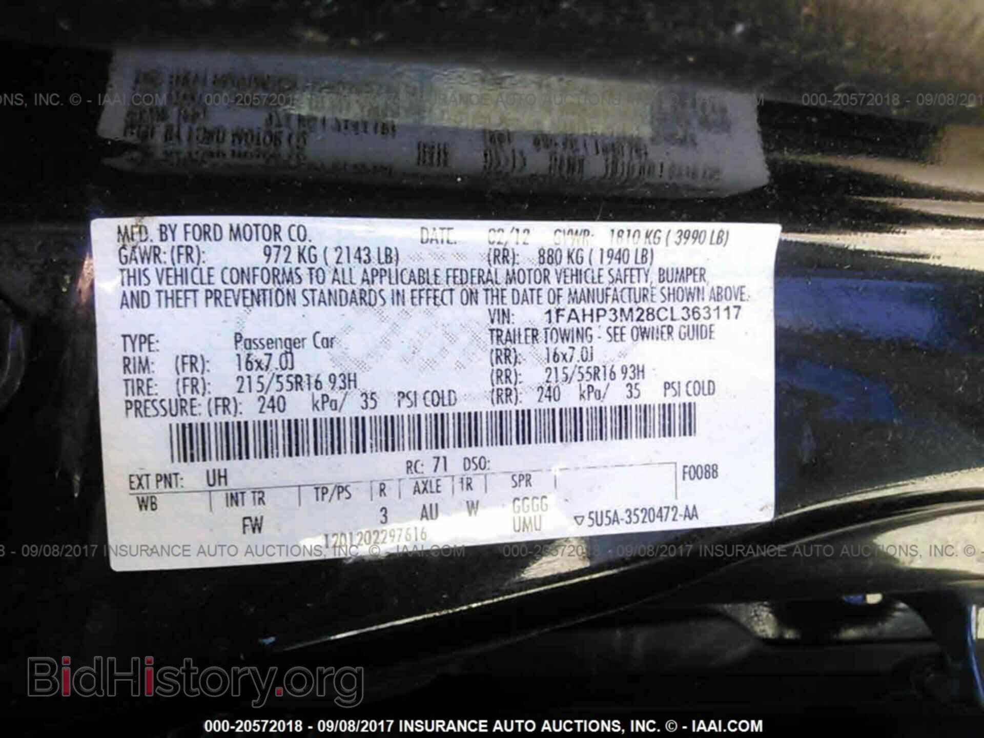 2012 Ford Focus - VIN: 1FAHP3M28CL363117 - Photo 9