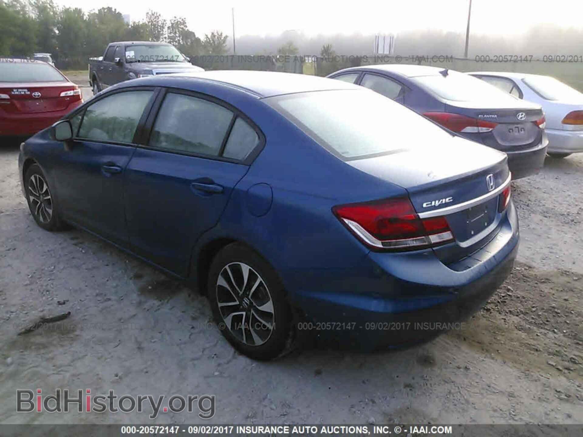2013 Honda Civic - VIN: 19XFB2F89DE015672 - Фото 3