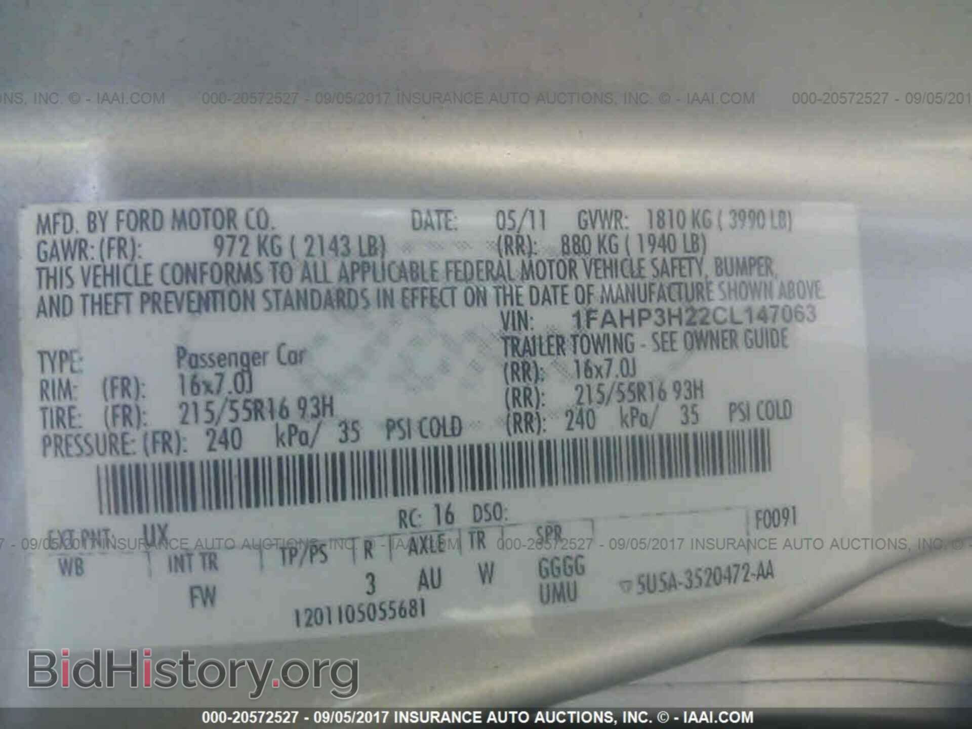 2012 Ford Focus - VIN: 1FAHP3H22CL147063 - Photo 9