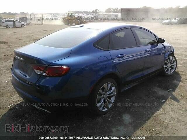 2015 Chrysler 200 - VIN: 1C3CCCDG8FN606384 - Photo 4