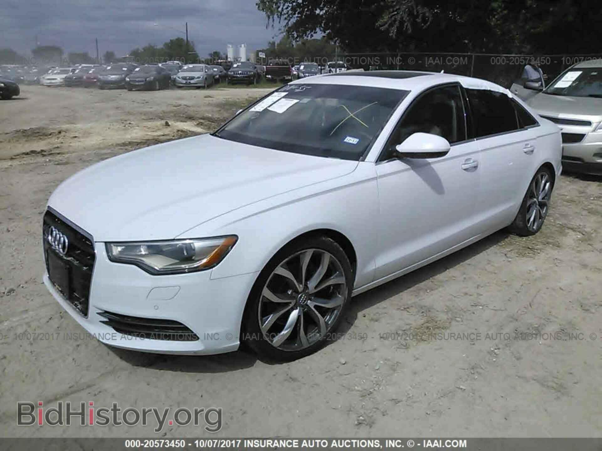 2014 Audi A6 - VIN: WAUGFAFC3EN029228 - Фото 2