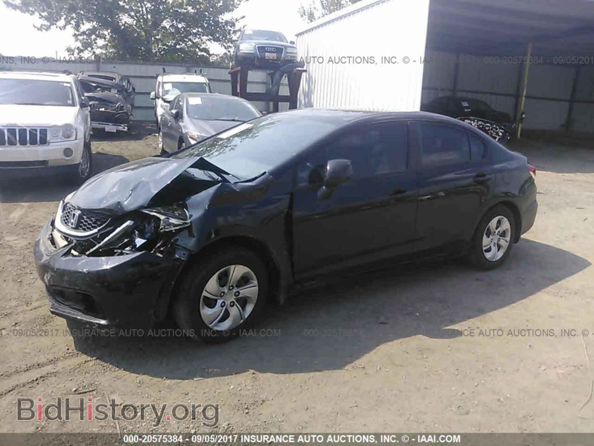 2013 Honda Civic - VIN: 19XFB2F57DE081790 - Фото 2