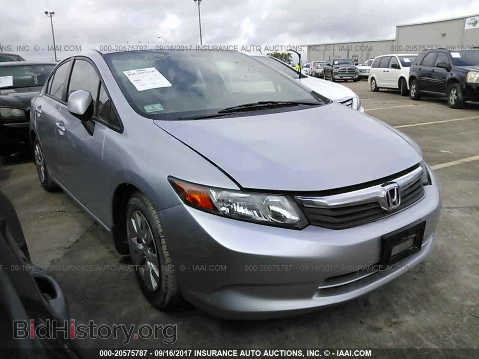 Photo 2HGFB2F56CH569052 - Honda Civic 2012
