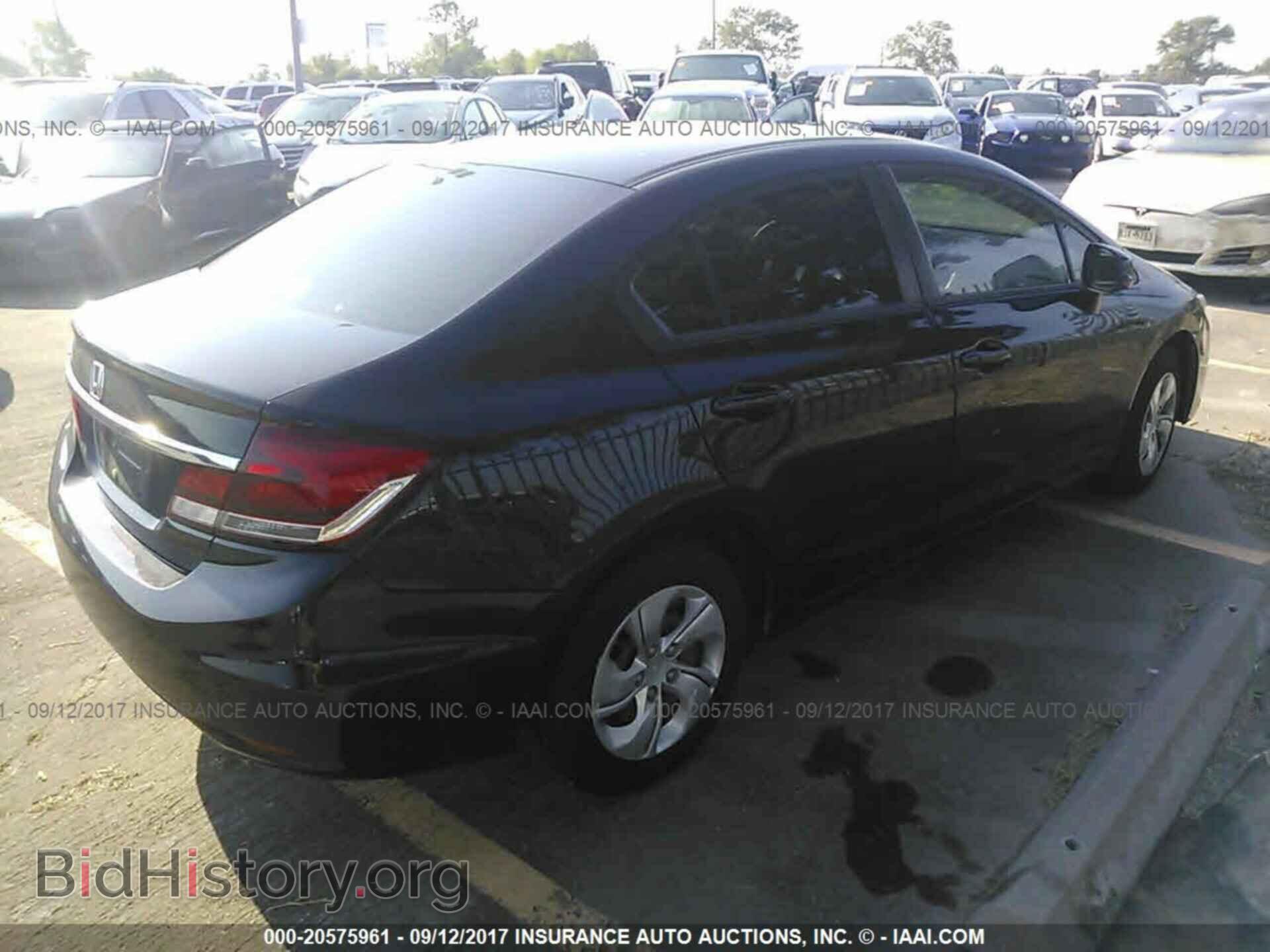 2013 Honda Civic - VIN: 19XFB2F54DE055499 - Фото 4