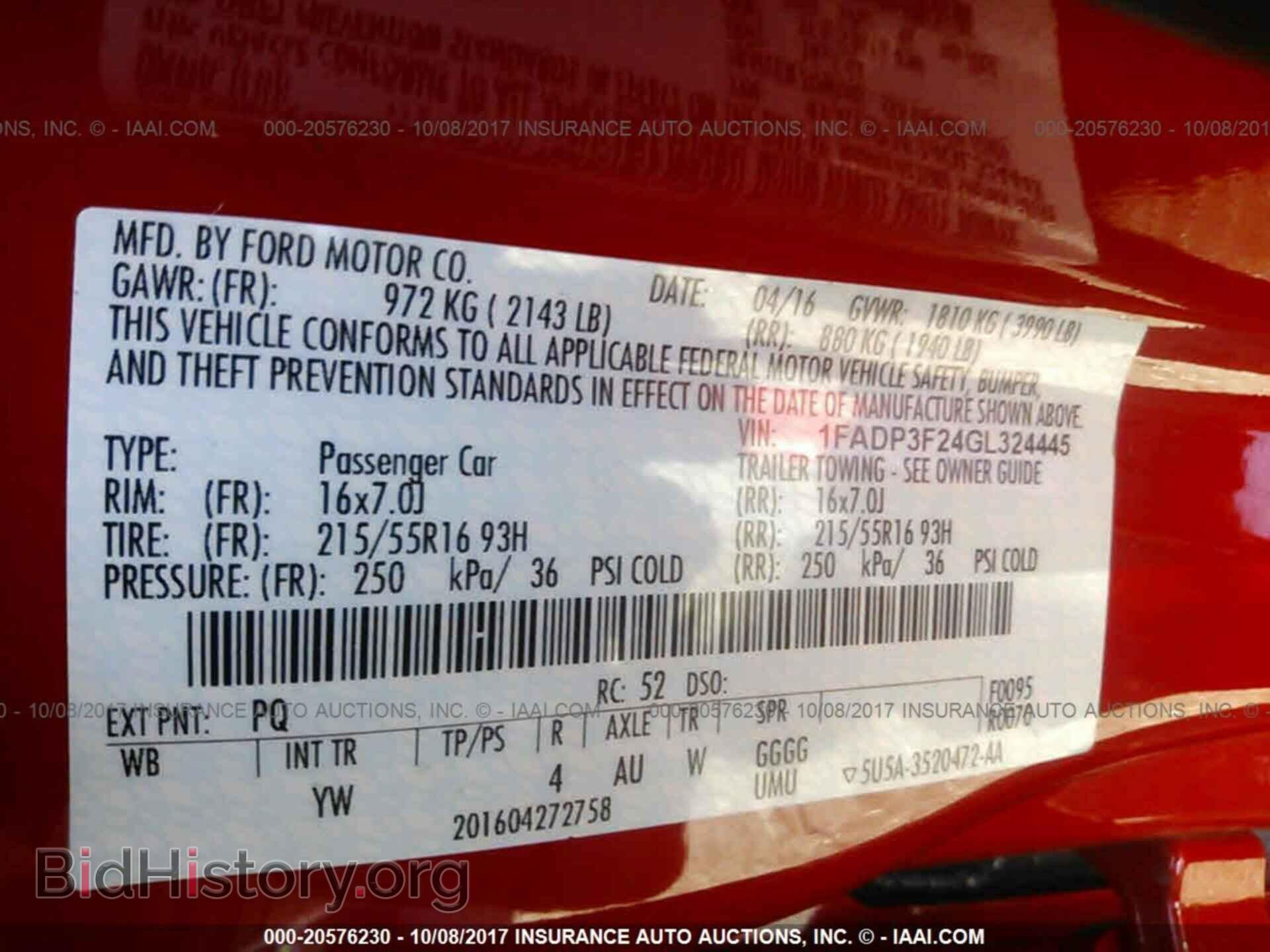 2016 Ford Focus - VIN: 1FADP3F24GL324445 - Photo 9