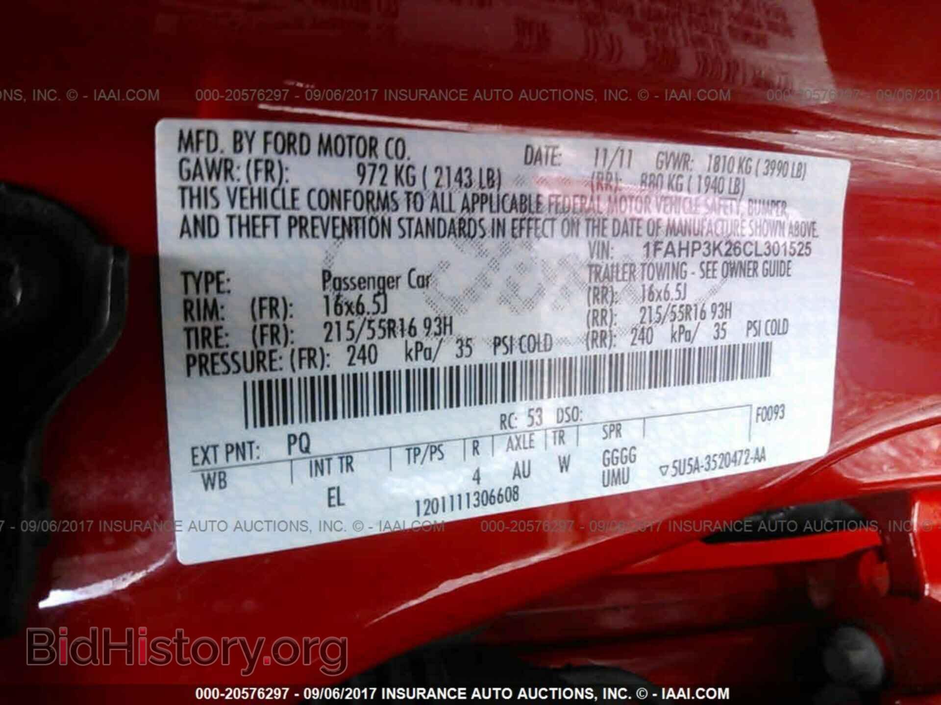 2012 Ford Focus - VIN: 1FAHP3K26CL301525 - Photo 9