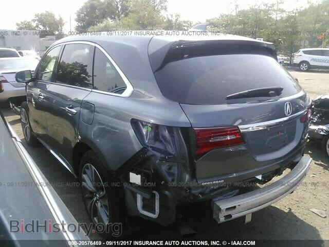 2017 Acura Mdx - VIN: 5FRYD4H57HB006758 - Фото 3