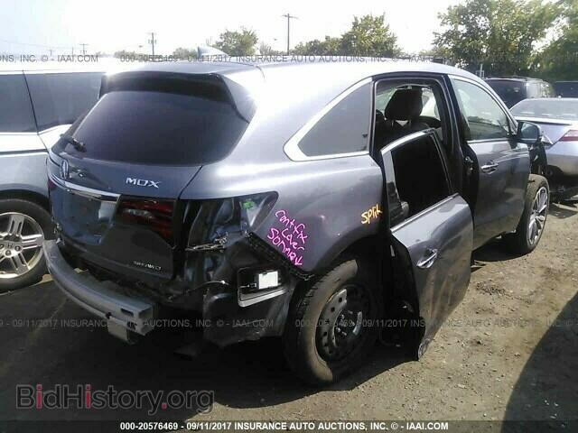 2017 Acura Mdx - VIN: 5FRYD4H57HB006758 - Фото 4