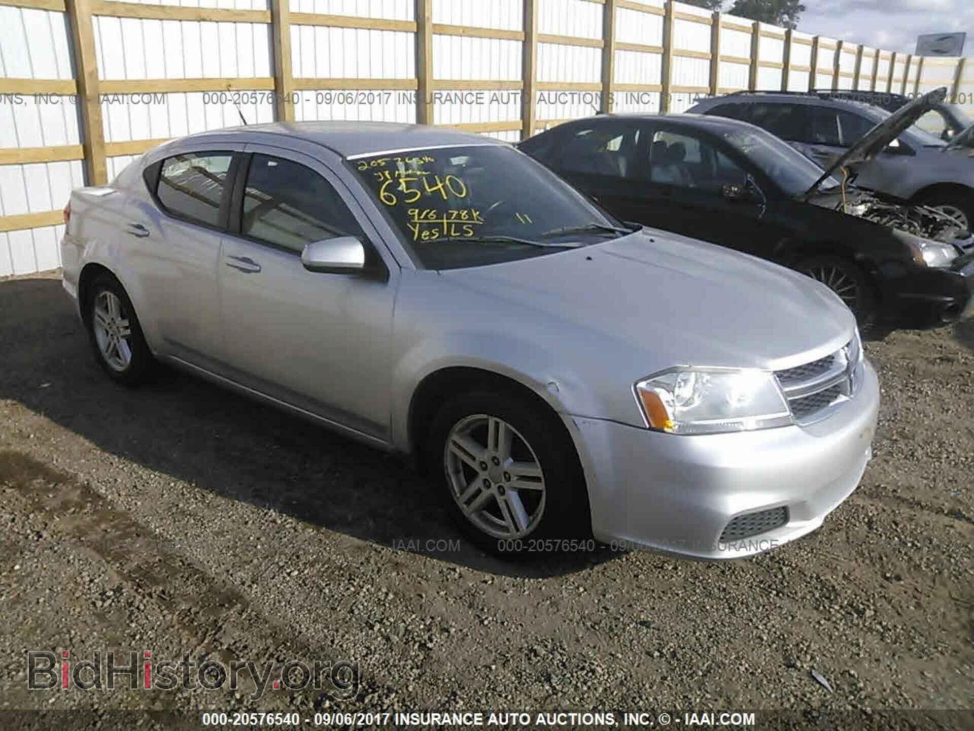 Фотография 1B3BD1FB5BN520875 - Dodge Avenger 2011