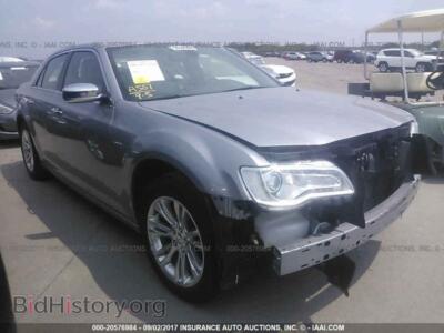 2016 Chrysler 300C, серебристый — VIN 2C3CCAEG1GH324455, IAAI