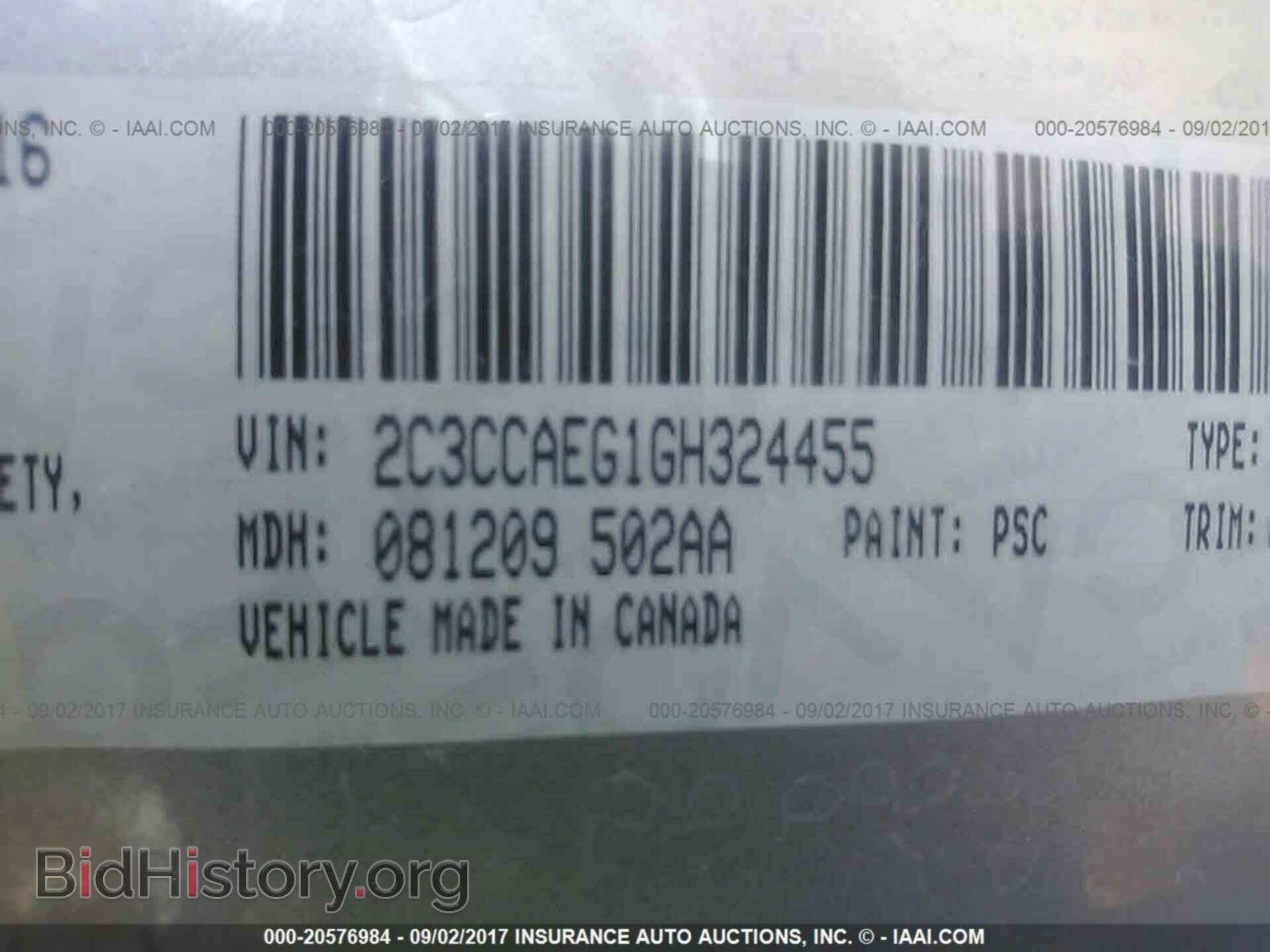 2016 Chrysler 300c - VIN: 2C3CCAEG1GH324455 - Photo 9