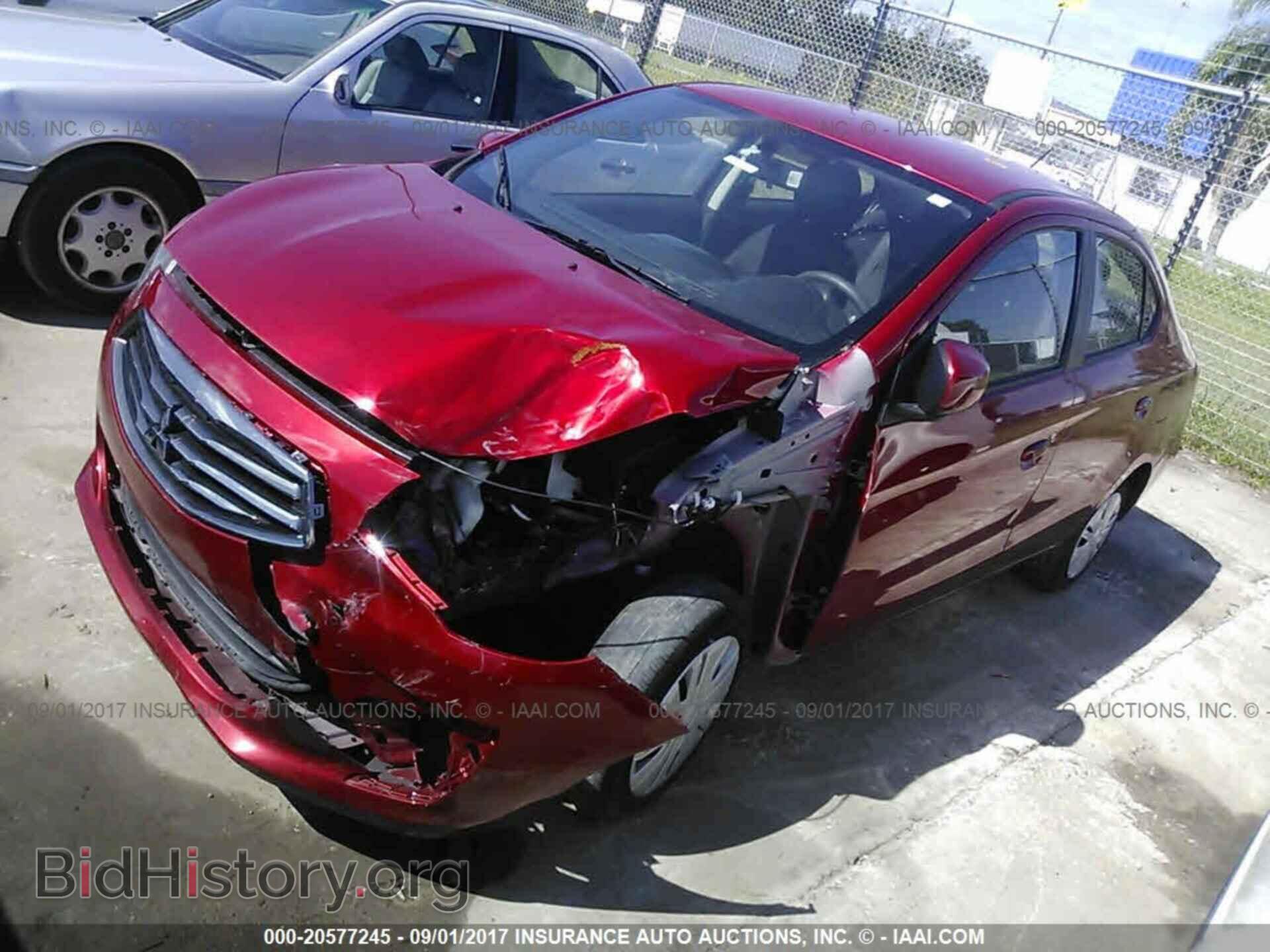 2017 Mitsubishi Mirage - VIN: ML32F3FJ0HH002484 - Фото 2