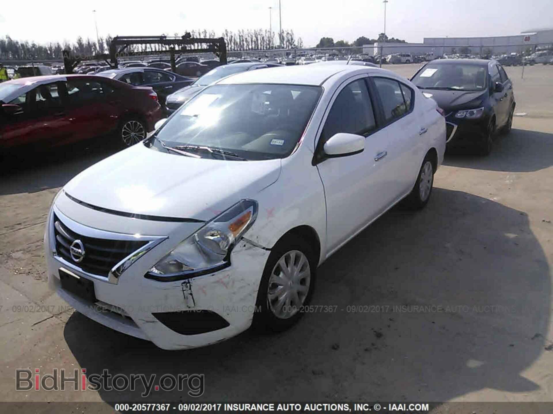 2017 Nissan Versa - VIN: 3N1CN7AP3HL845624 - Фото 2