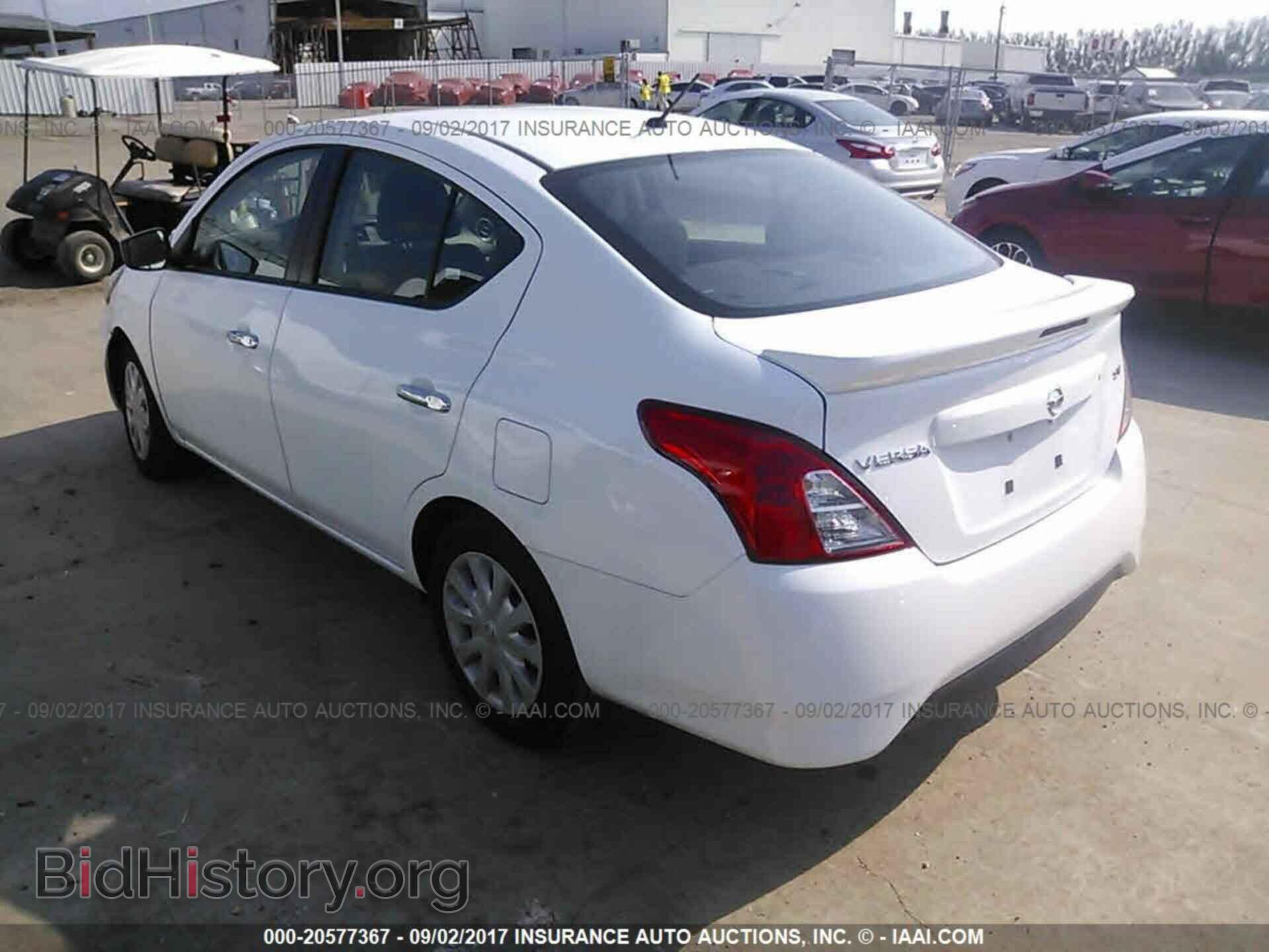 2017 Nissan Versa - VIN: 3N1CN7AP3HL845624 - Фото 3