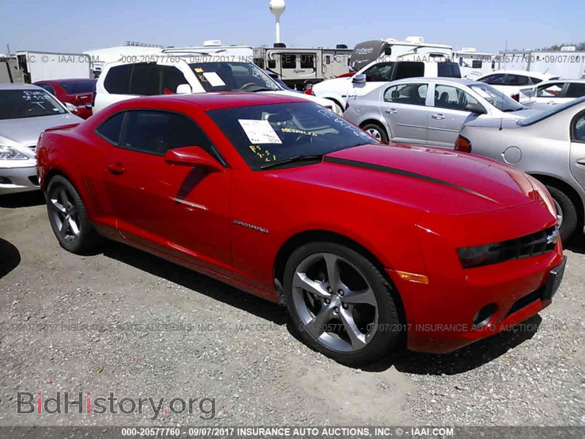 Фотография 2G1FB1E31D9155772 - Chevrolet Camaro 2013