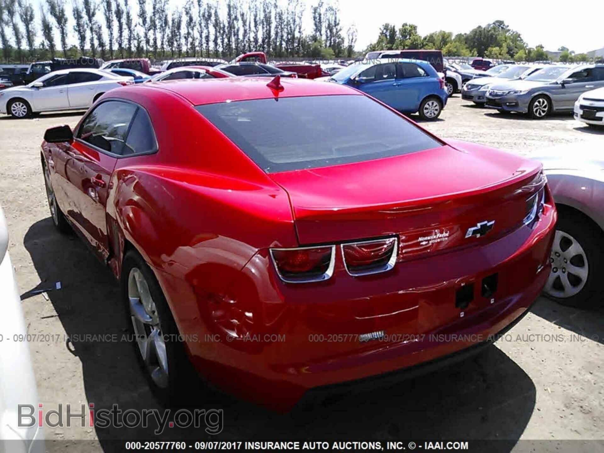 2013 Chevrolet Camaro - VIN: 2G1FB1E31D9155772 - Фото 3