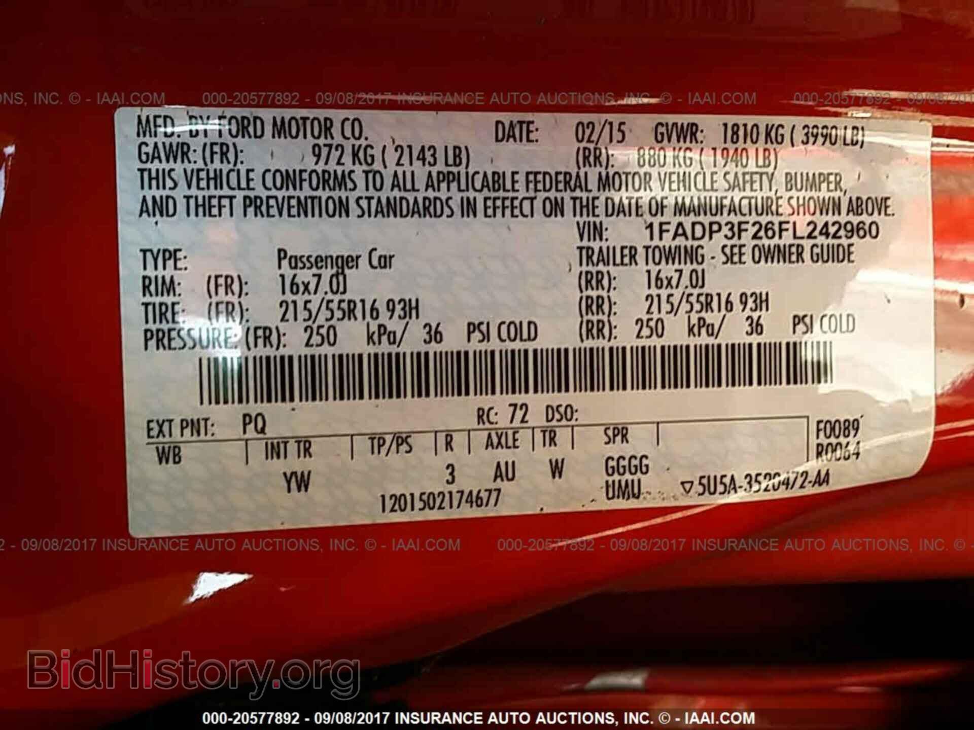 2015 Ford Focus - VIN: 1FADP3F26FL242960 - Photo 9