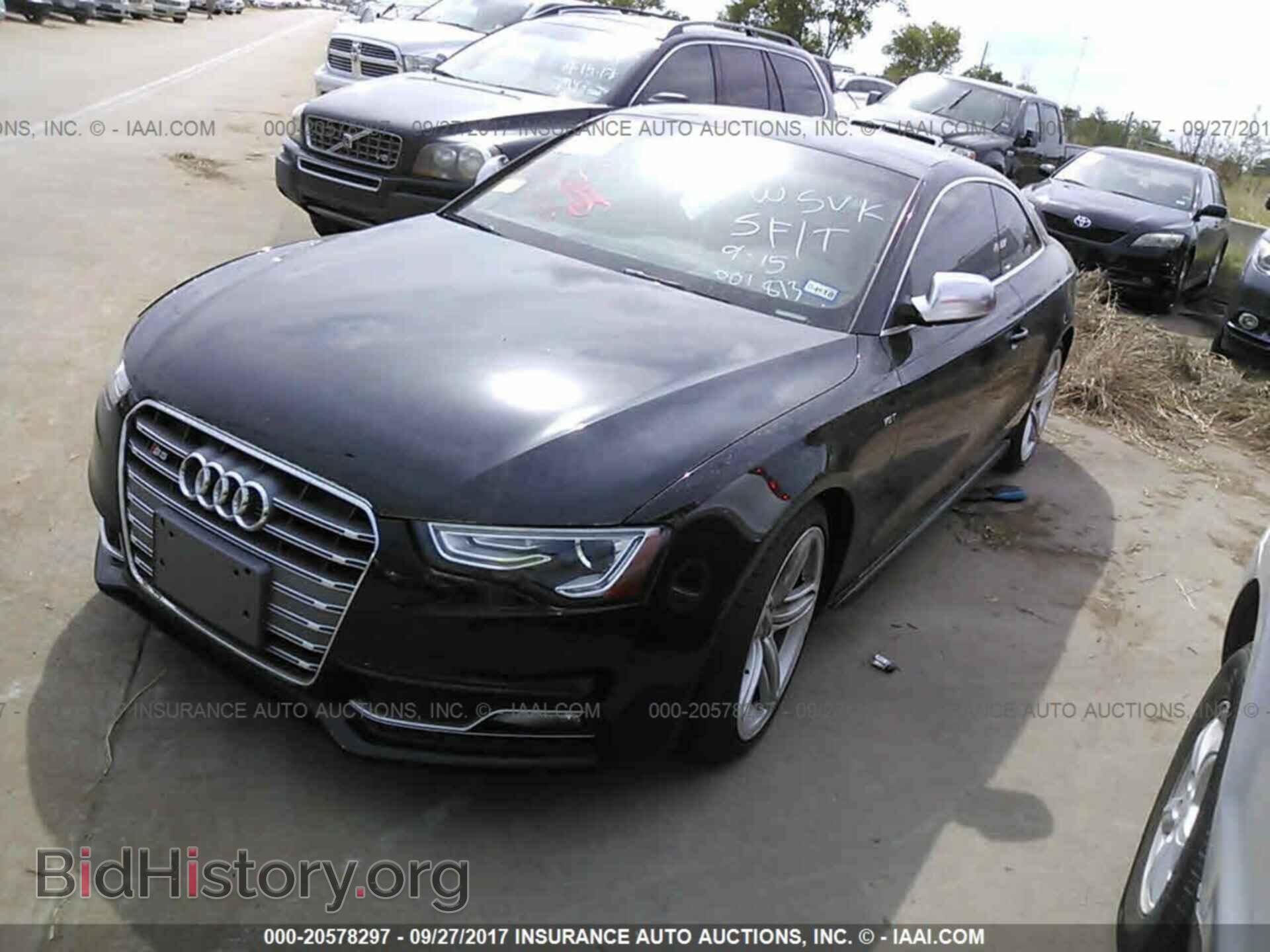 2013 Audi S5 - VIN: WAUCGAFR5DA001873 - Photo 2