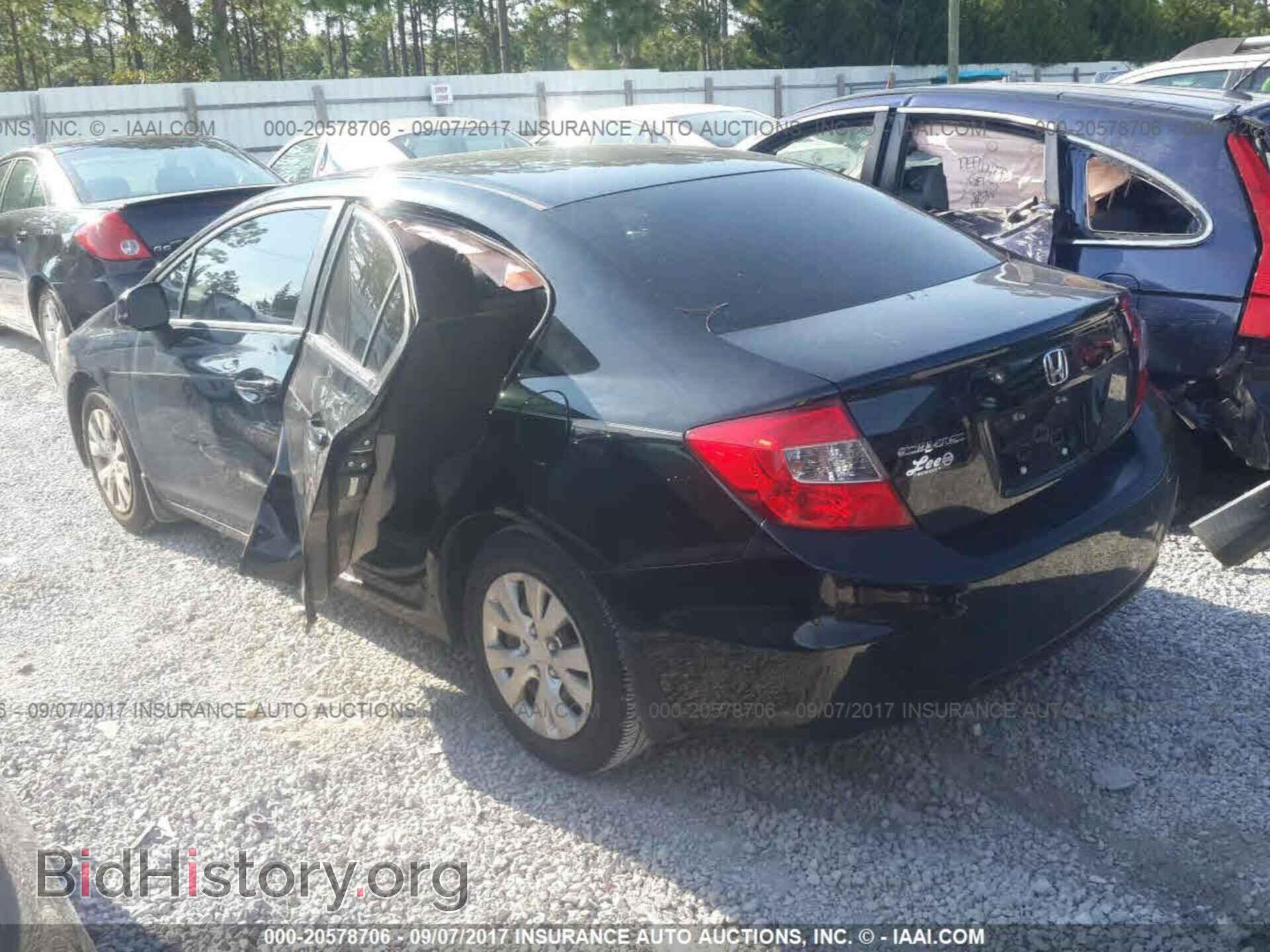 2012 Honda Civic - VIN: 19XFB2F51CE106178 - Фото 3