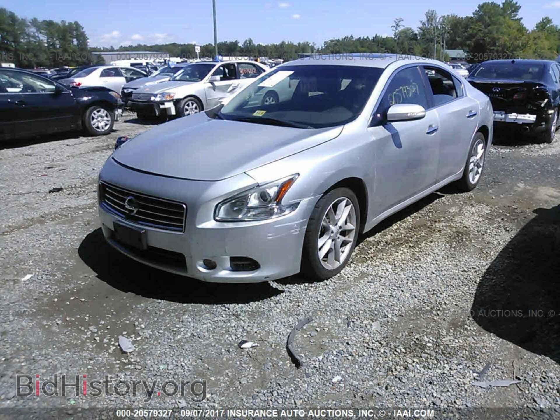 2011 Nissan Maxima - VIN: 1N4AA5AP0BC801755 - Фото 2