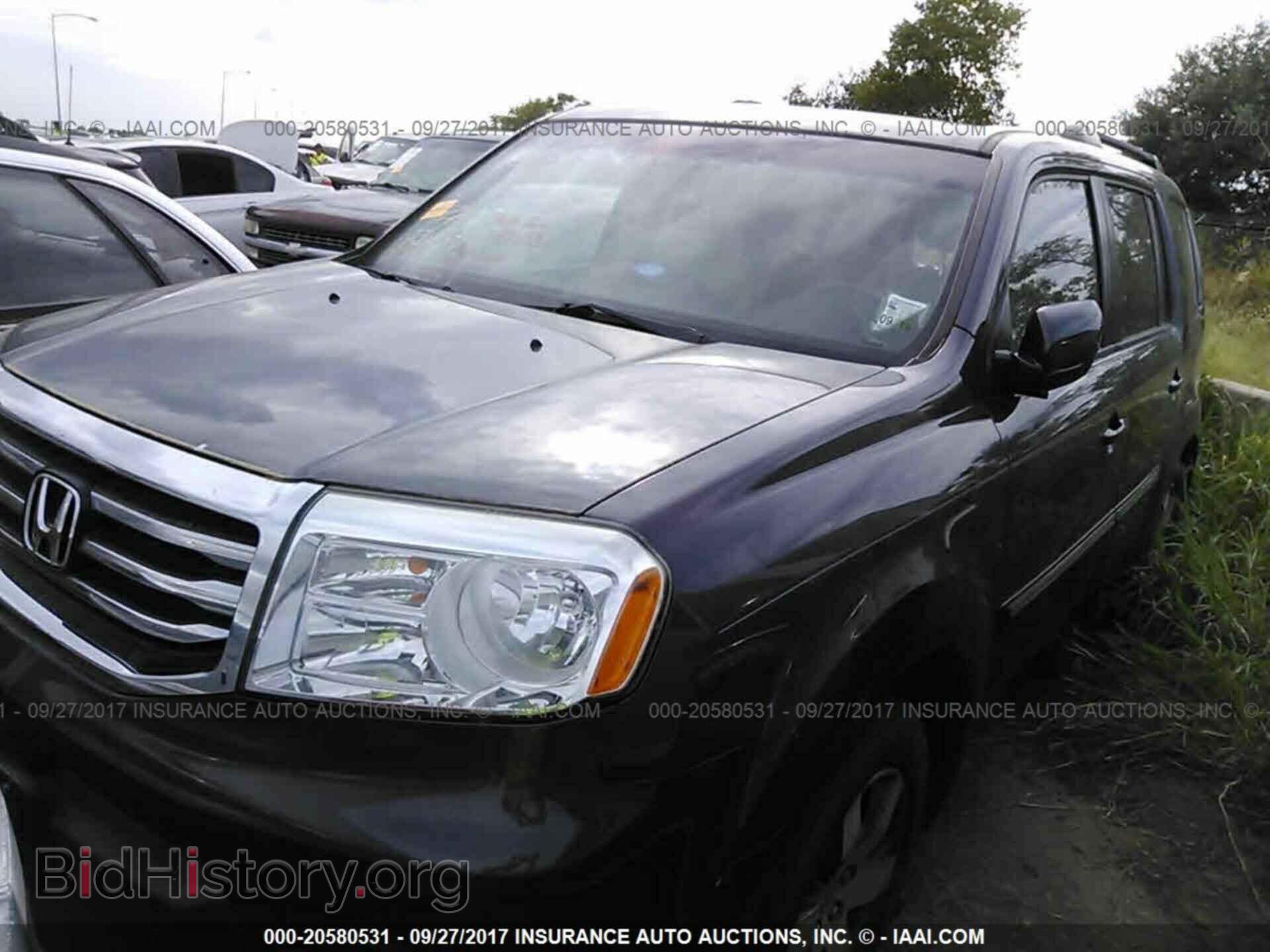 2012 Honda Pilot - VIN: 5FNYF3H90CB031647 - Фото 2