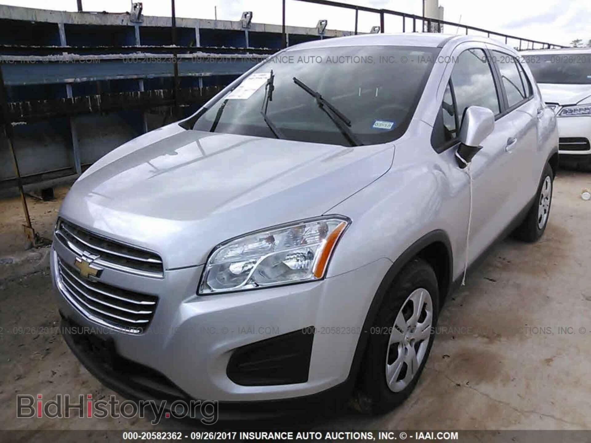 2015 Chevrolet Trax - VIN: KL7CJKSB6FB128788 - Фото 2