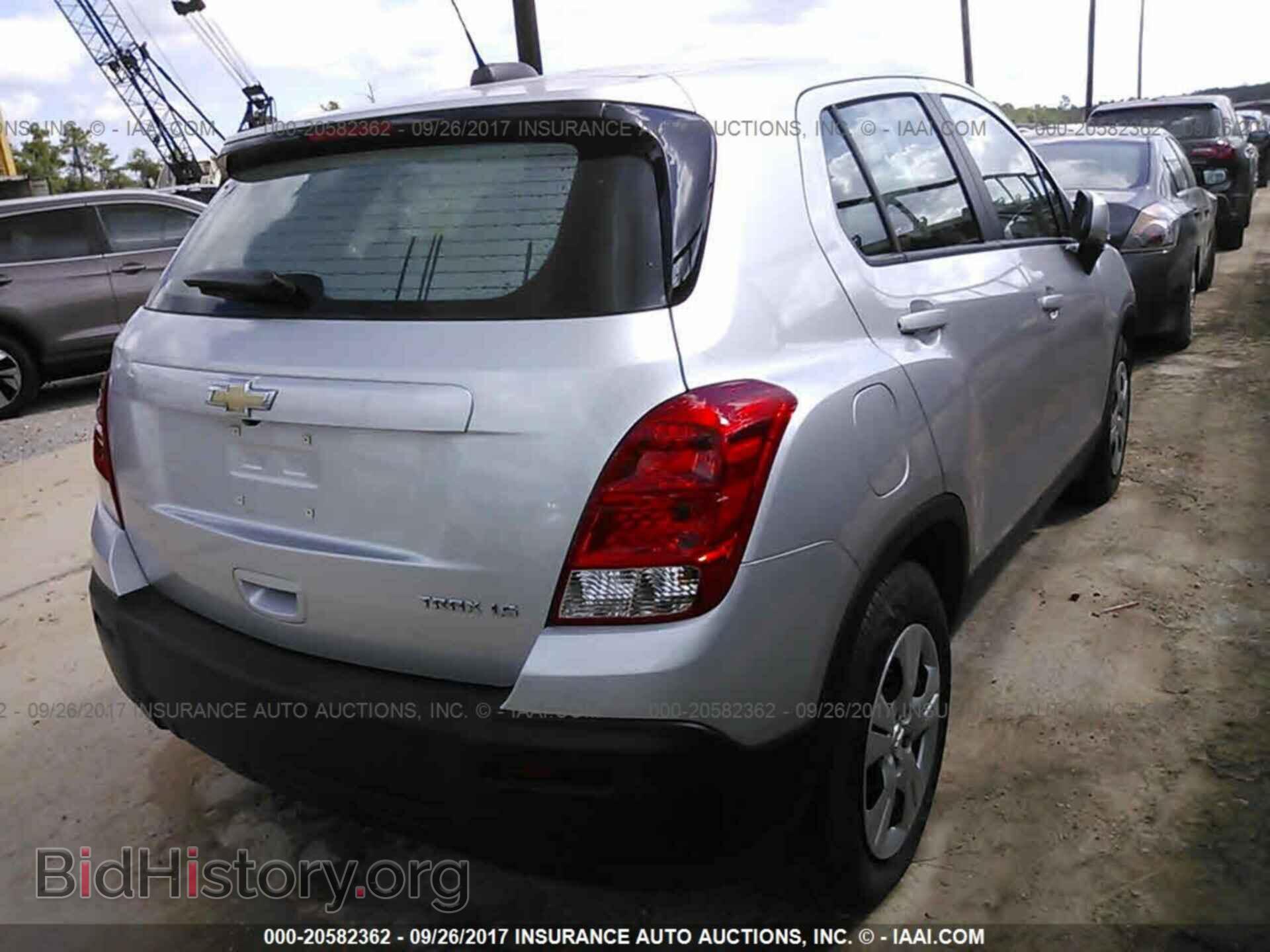 2015 Chevrolet Trax - VIN: KL7CJKSB6FB128788 - Фото 4
