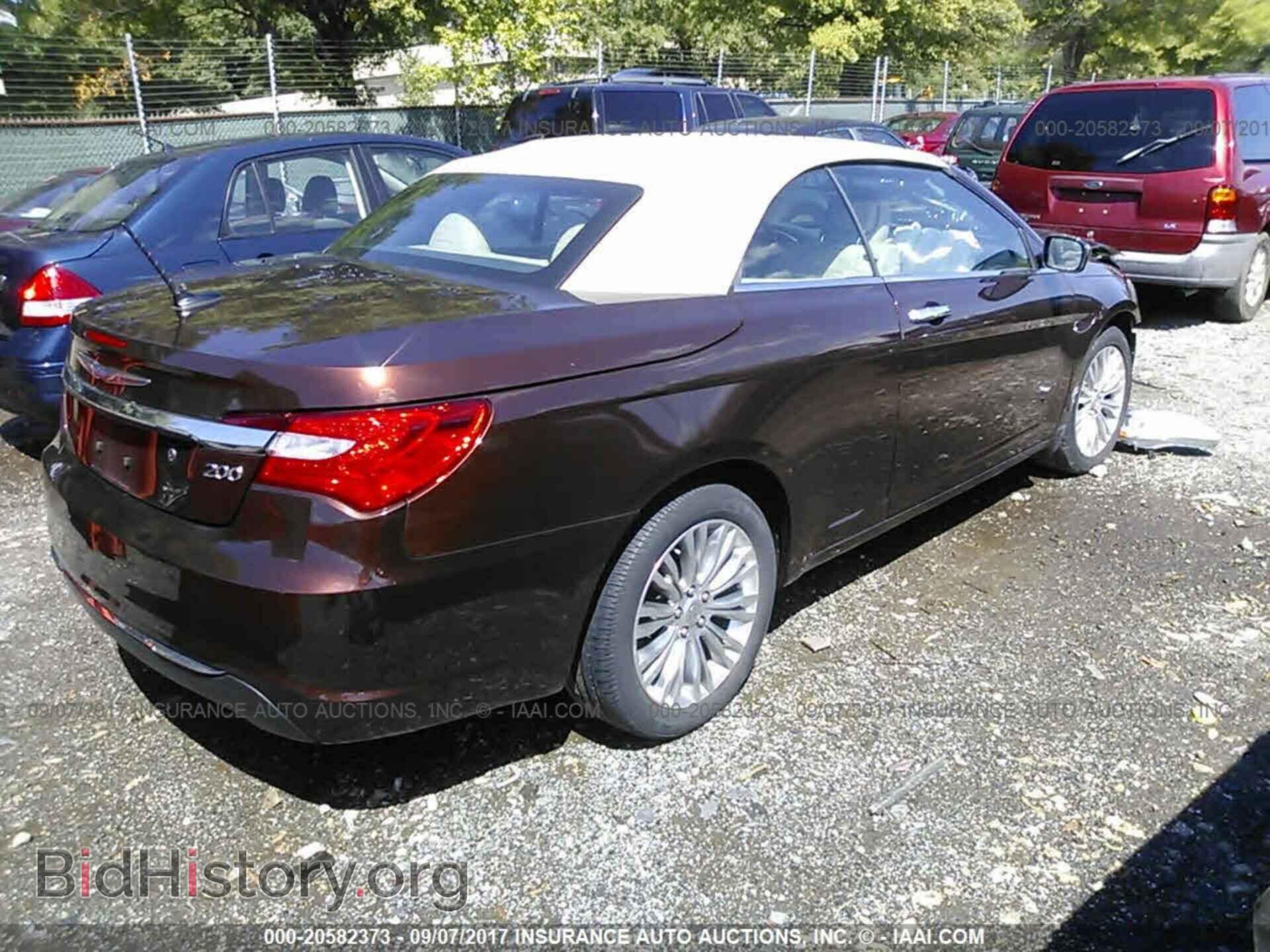 2012 Chrysler 200 - VIN: 1C3BCBFG6CN266974 - Фото 4