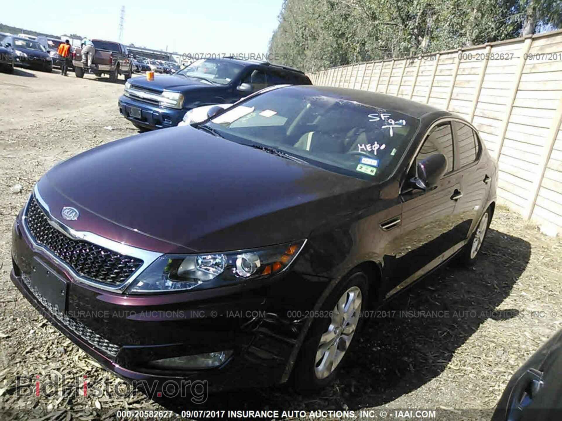 2012 Kia Optima - VIN: 5XXGN4A77CG029811 - Фото 2