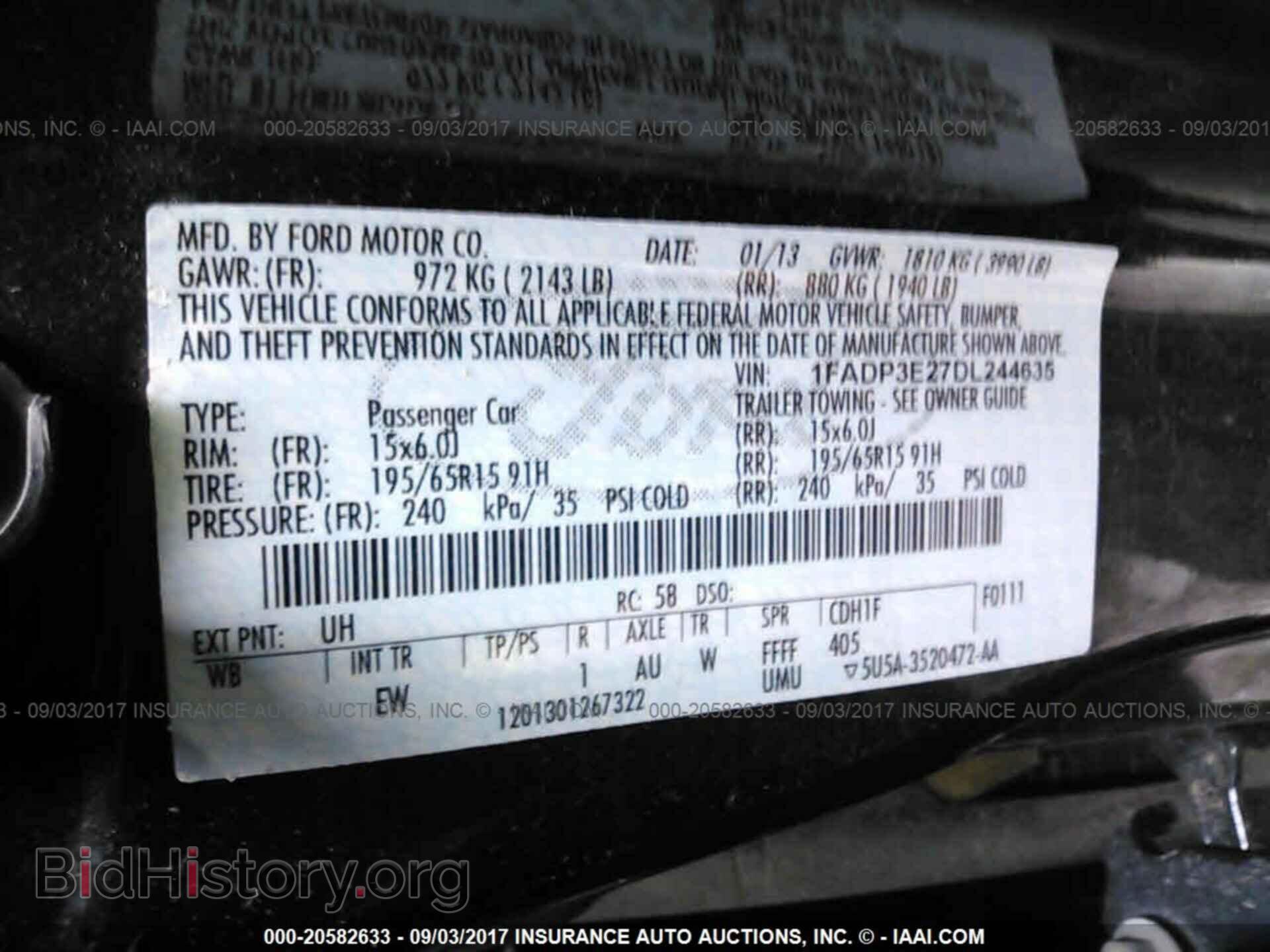 2013 Ford Focus - VIN: 1FADP3E27DL244635 - Photo 9