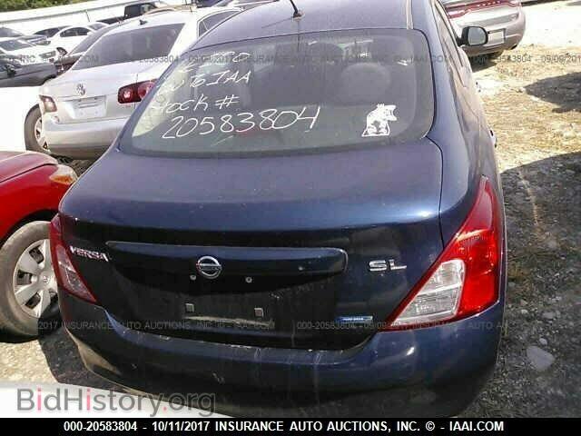 2012 Nissan Versa - VIN: 3N1CN7AP5CL936838 - Фото 7