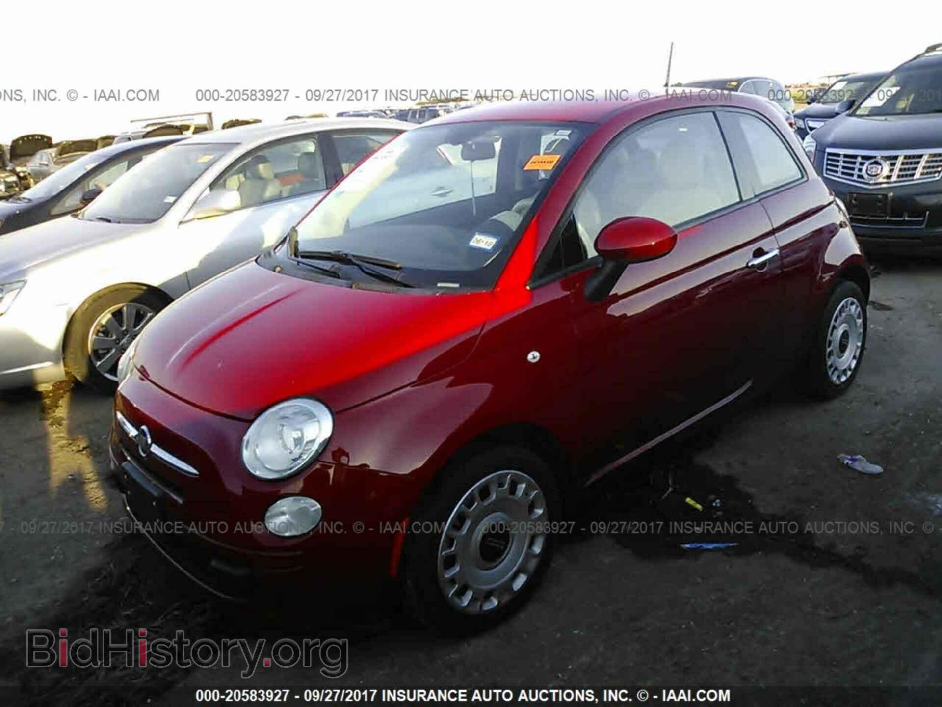 2014 Fiat 500 - VIN: 3C3CFFAR1ET267786 - Photo 2