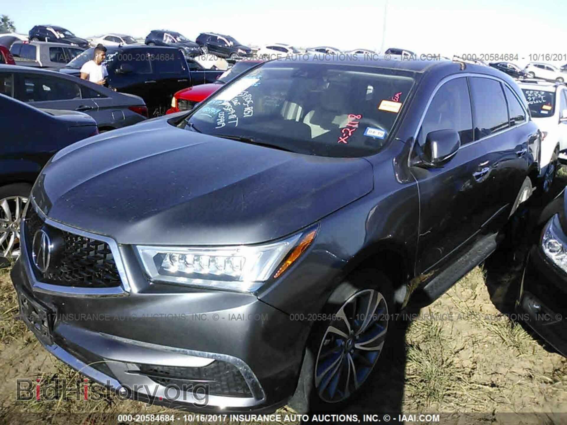 2017 Acura Mdx - VIN: 5FRYD3H58HB009419 - Фото 2
