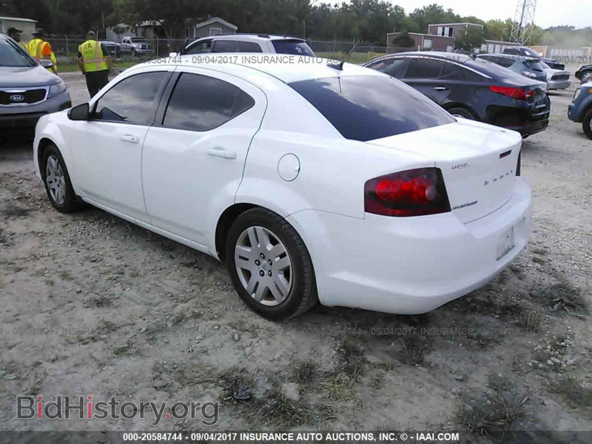 2012 Dodge Avenger - VIN: 1C3CDZAB6CN196978 - Фото 3