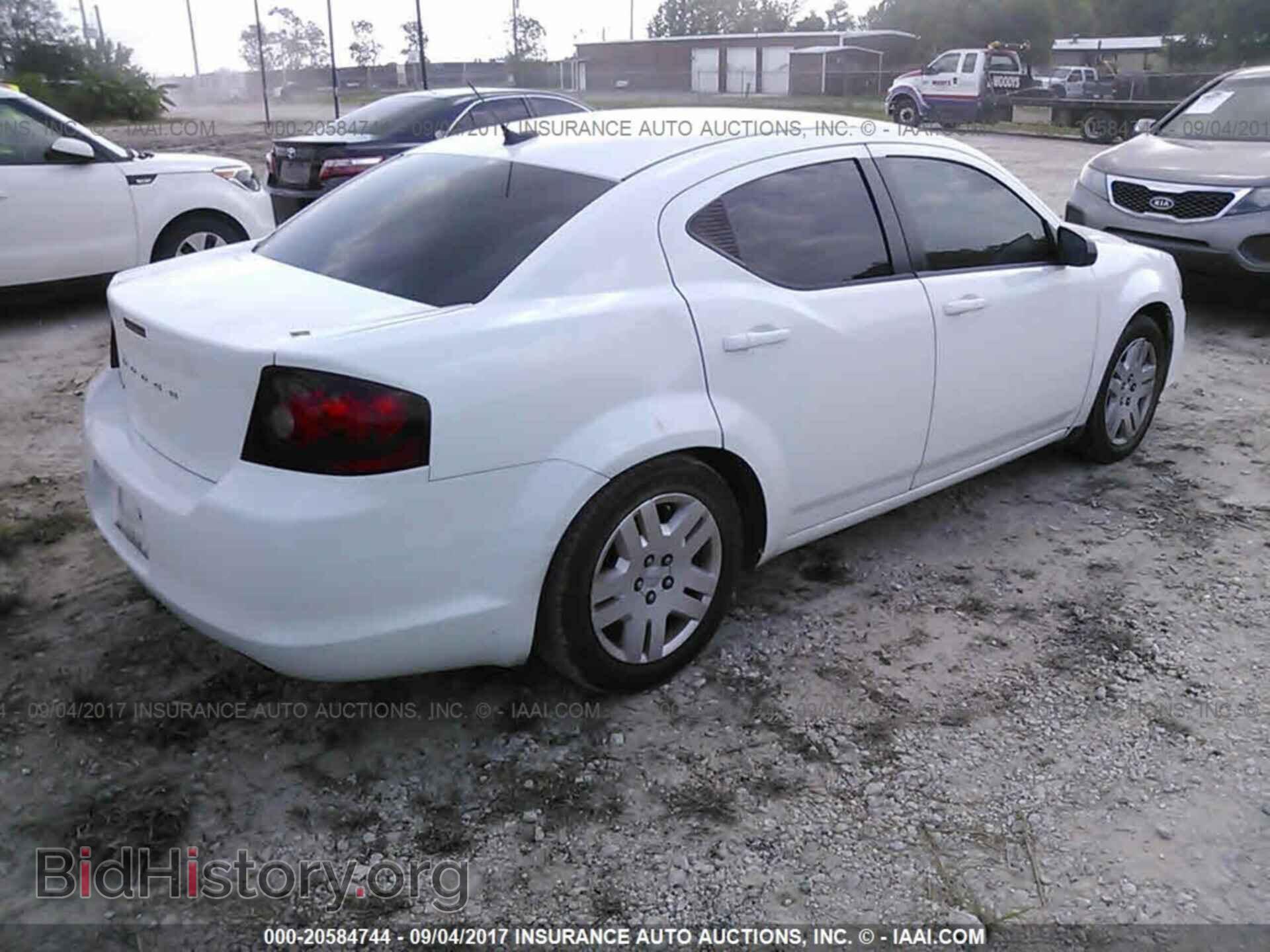 2012 Dodge Avenger - VIN: 1C3CDZAB6CN196978 - Фото 4