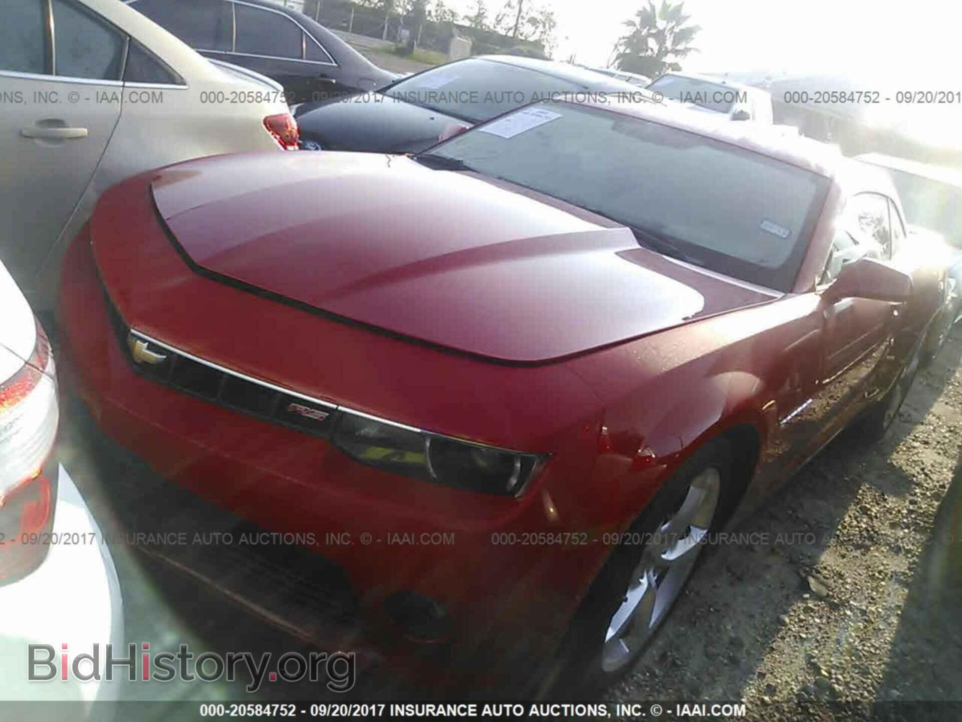 2015 Chevrolet Camaro - VIN: 2G1FD1E31F9264391 - Фото 2