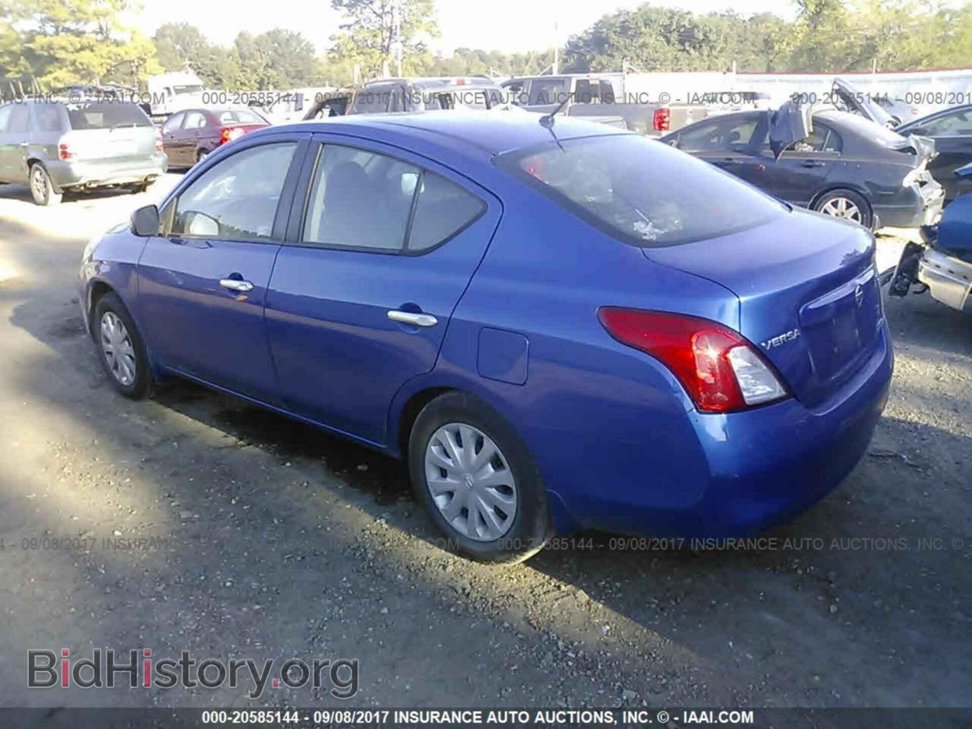 2012 Nissan Versa - VIN: 3N1CN7AP3CL923201 - Фото 3