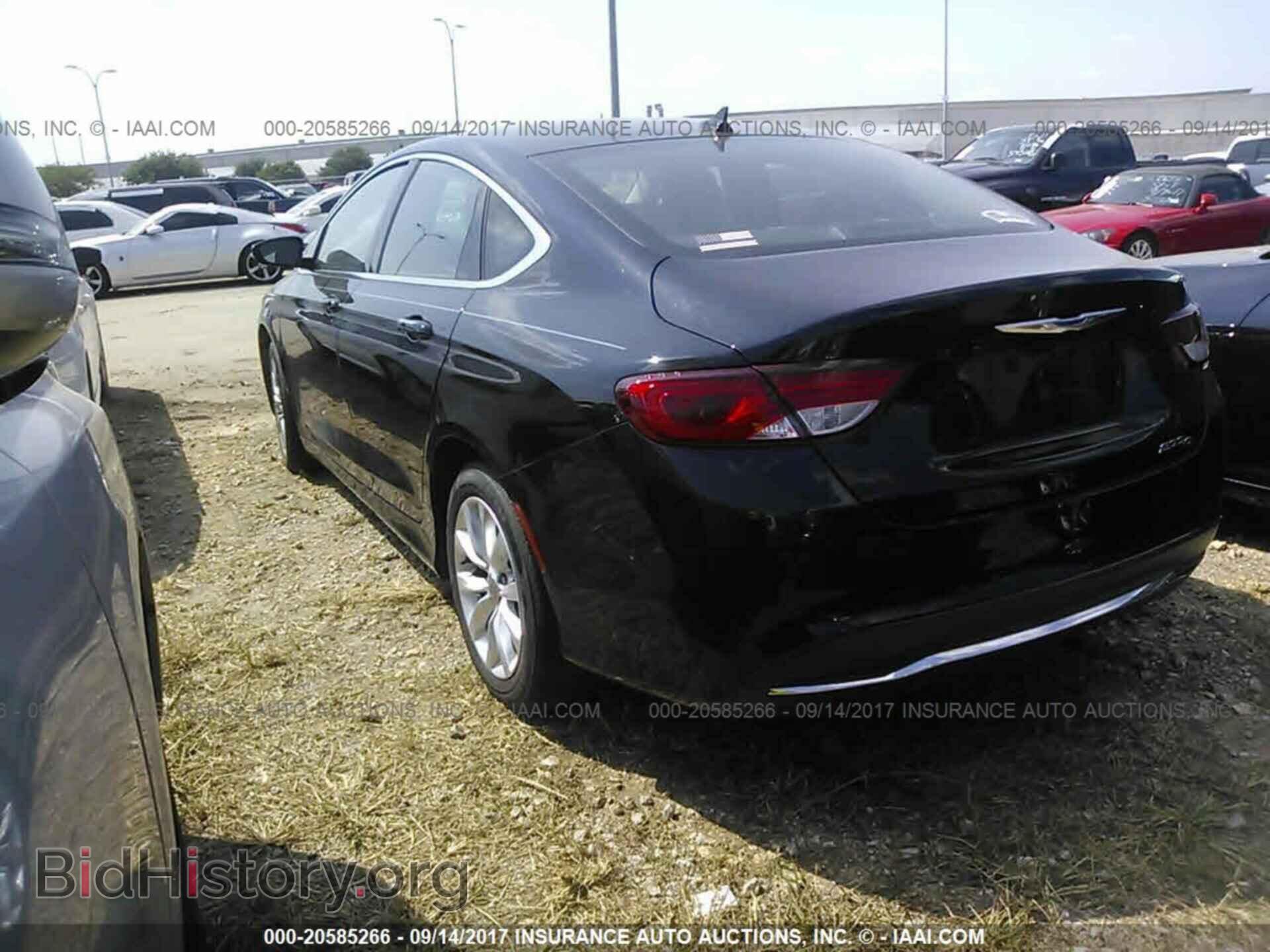 2015 Chrysler 200 - VIN: 1C3CCCCB1FN654346 - Photo 3