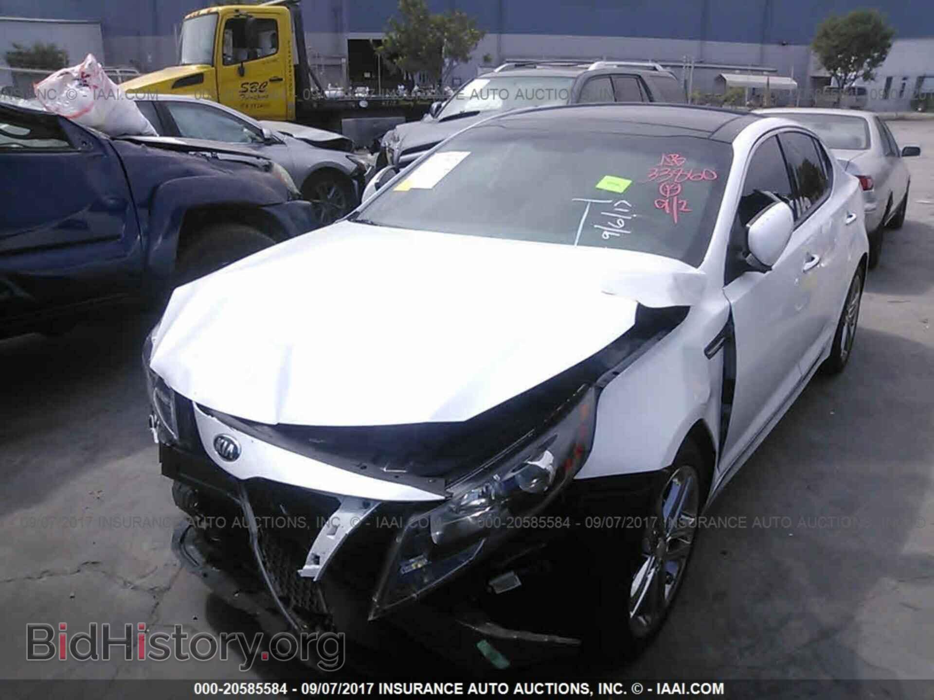 2013 Kia Optima - VIN: 5XXGR4A69DG144326 - Фото 2