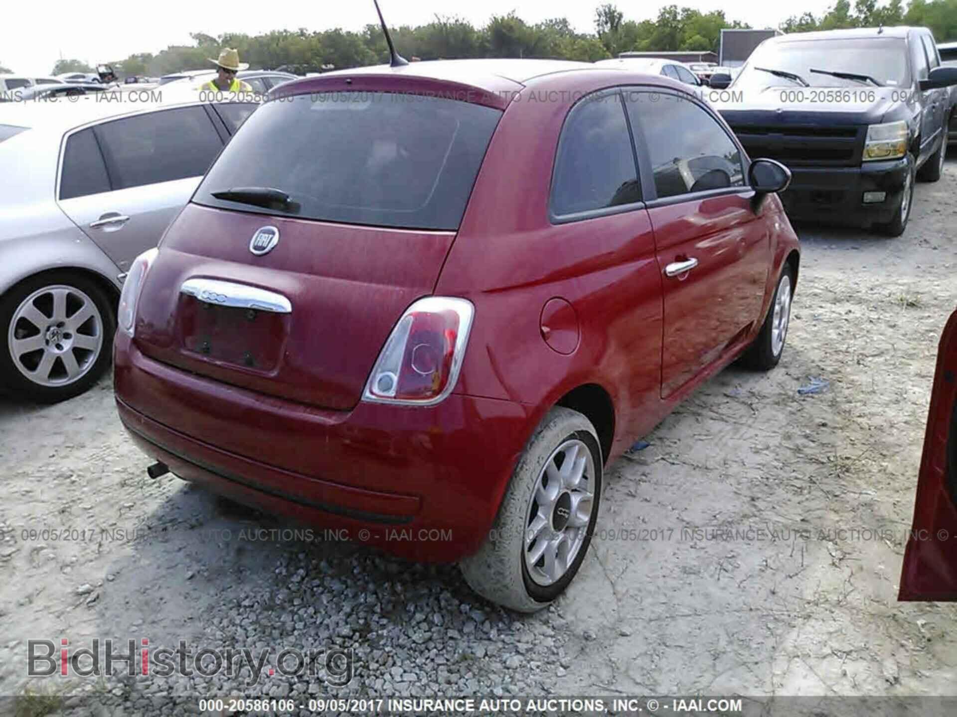2012 Fiat 500 - VIN: 3C3CFFAR7CT125519 - Фото 4