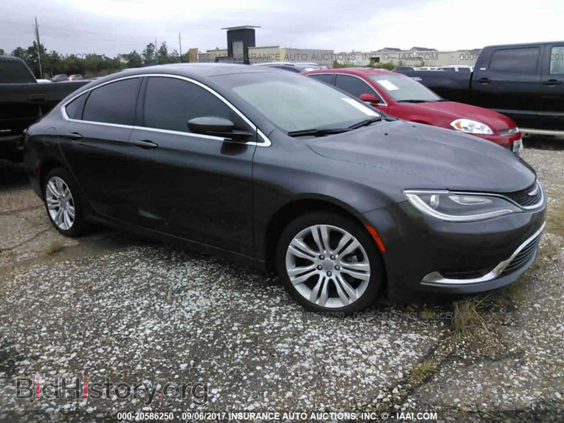 Фотография 1C3CCCABXGN119679 - Chrysler 200 2016