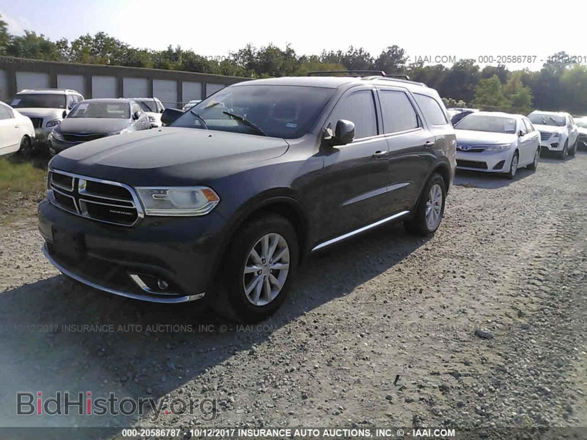 2014 Dodge Durango - VIN: 1C4RDHAGXEC590509 - Фото 2