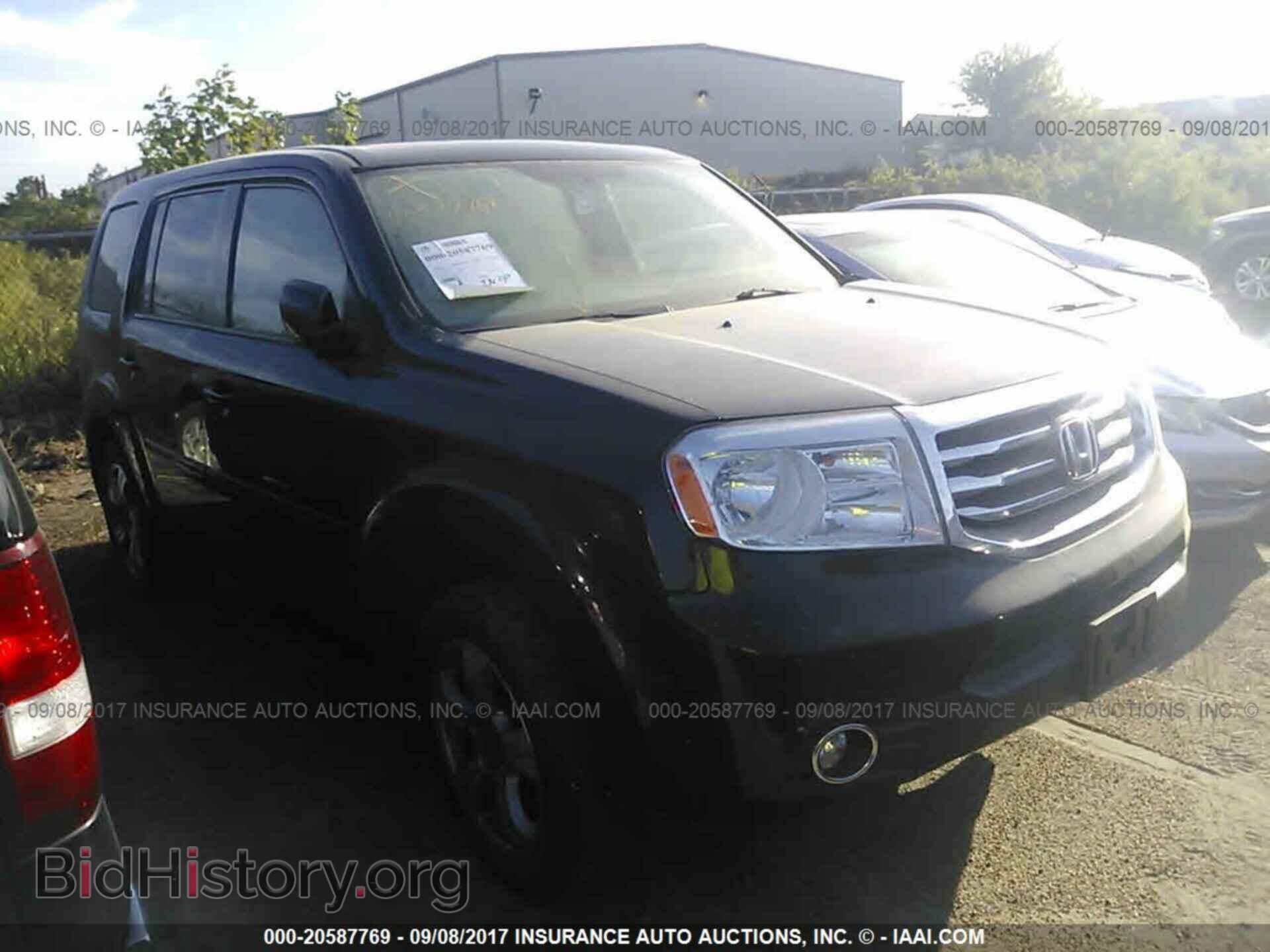 Photo 5FNYF3H76DB024007 - Honda Pilot 2013