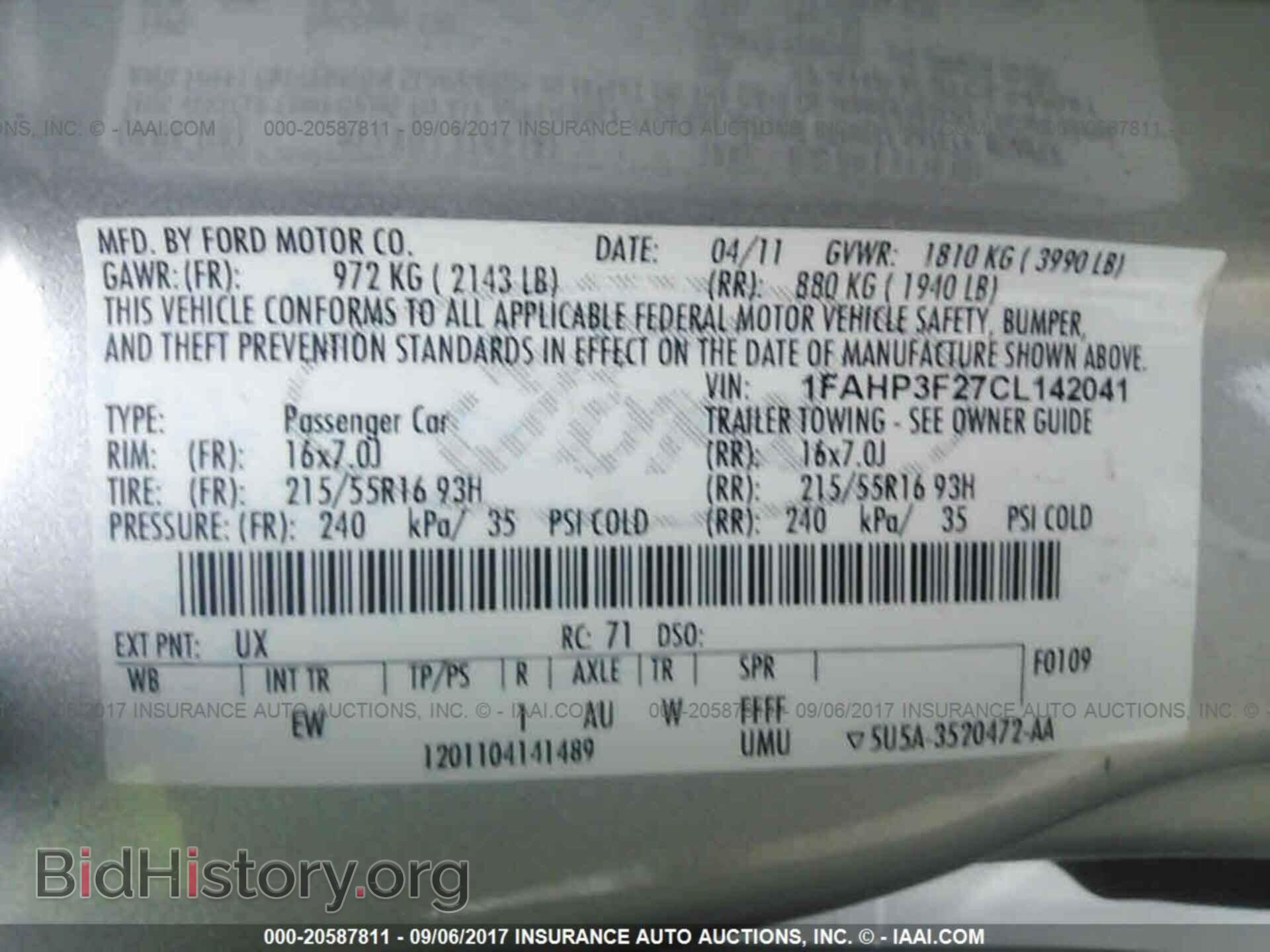 2012 Ford Focus - VIN: 1FAHP3F27CL142041 - Photo 9
