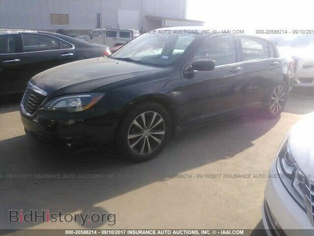 2013 Chrysler 200 - VIN: 1C3CCBCG0DN751489 - Фото 2