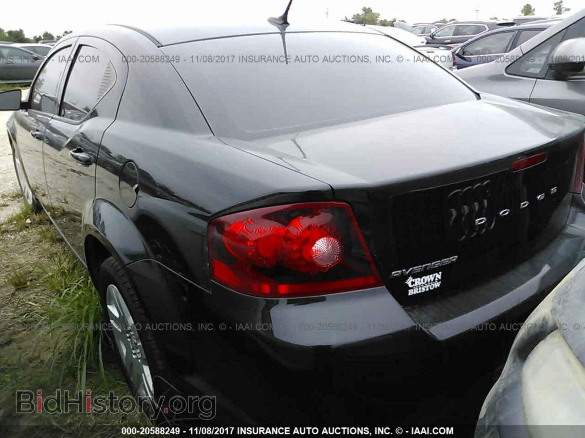 2013 Dodge Avenger - VIN: 1C3CDZAB3DN731296 - Photo 3