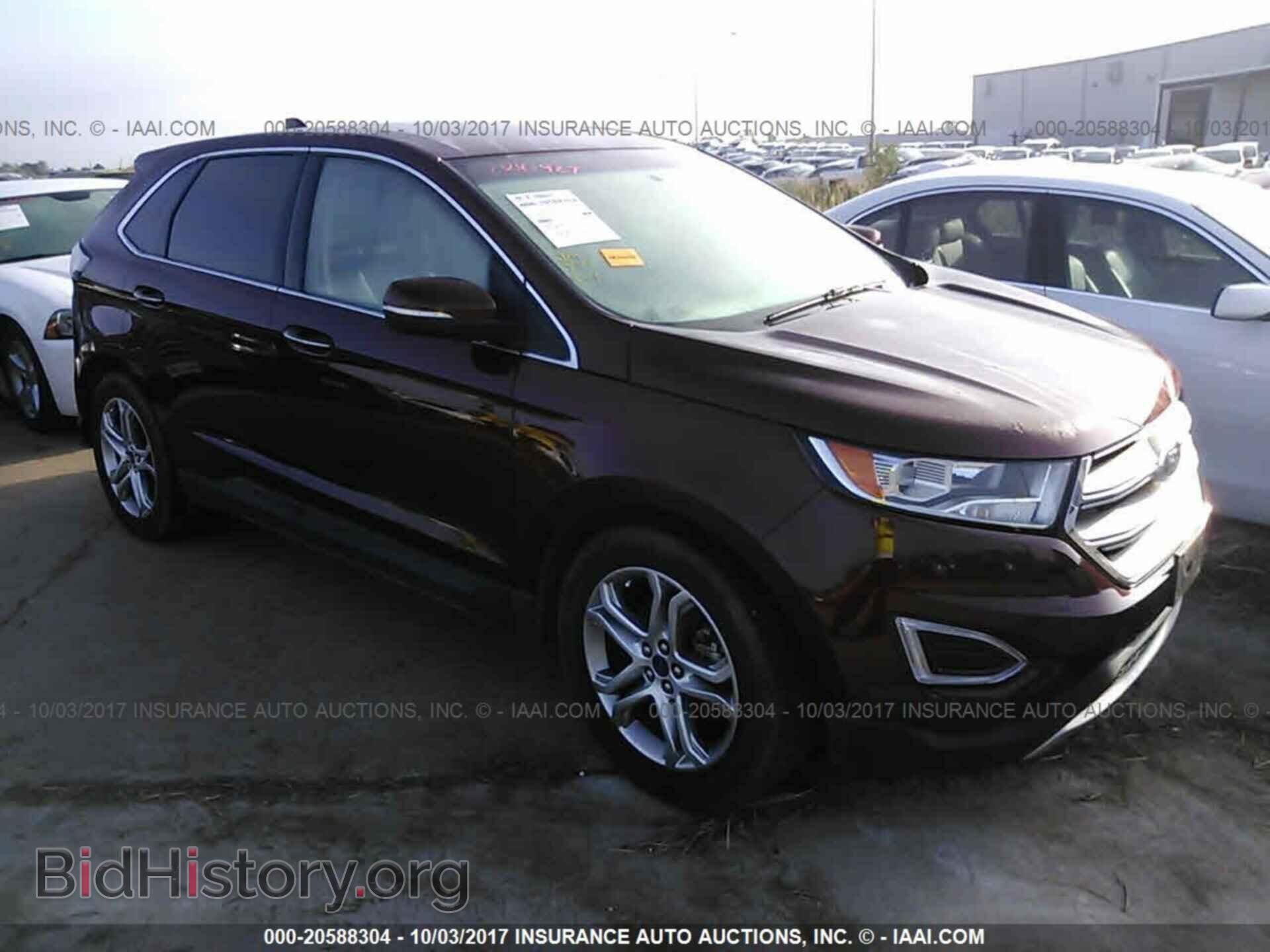 Фотография 2FMTK3K98FBB35508 - Ford Edge 2015